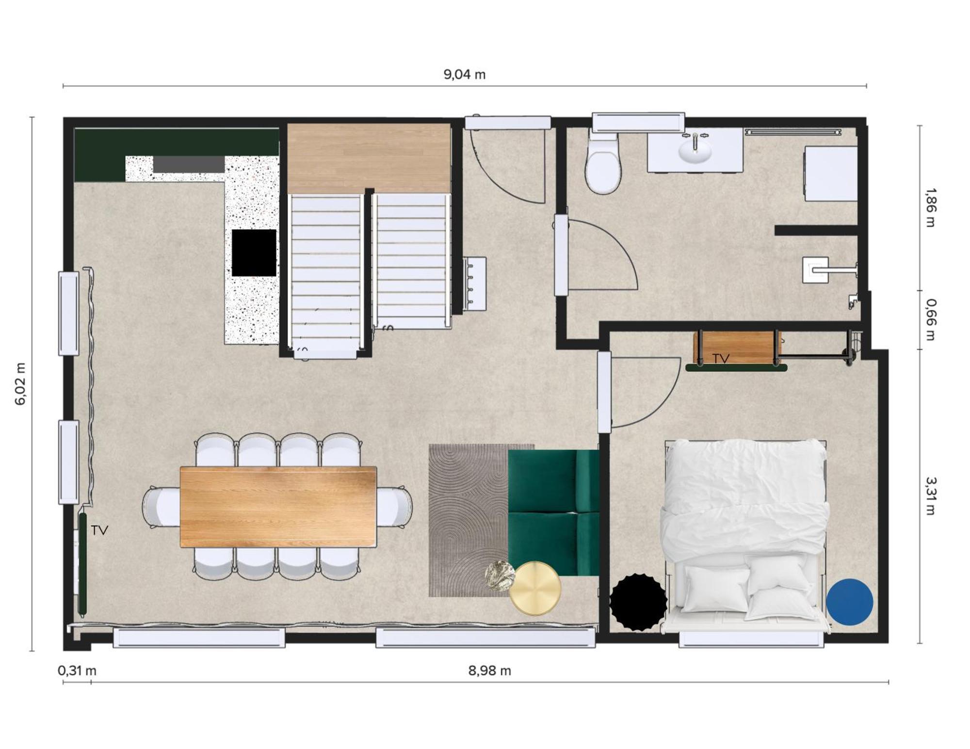 Ferienhaus Xzllenz - 4 Schlafzimmer, Zentral, Parken, U-bahn, 2 Baeder, 4 Smart-tv, Optional Einzelbett *